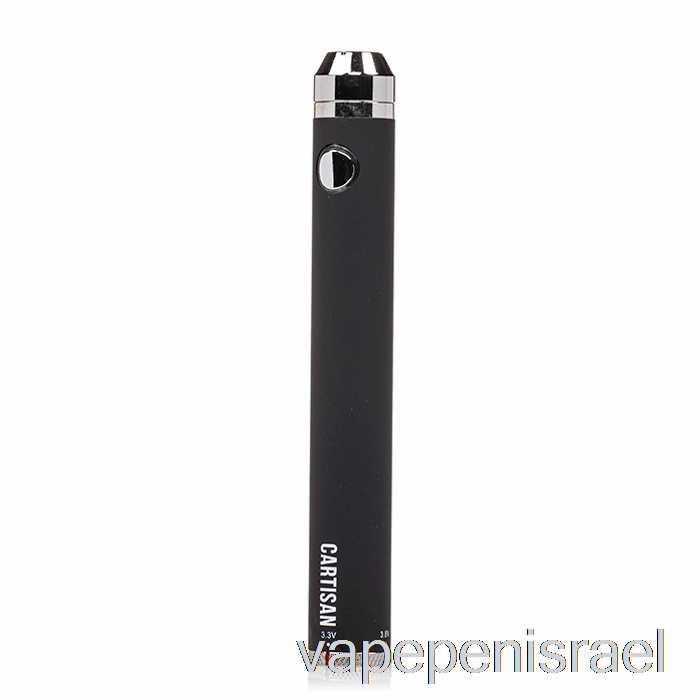 חד פעמי Vape ישראל קרטיסאן אגו ספינר טוויסט 1300 510 סוללה שחורה